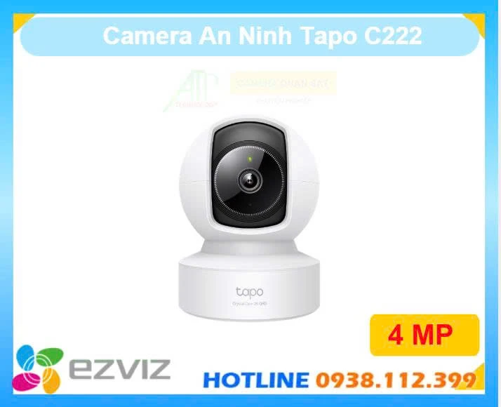 camera Tapo C222, thông số Tapo C222, chức năng Tapo C222, camera Tapo C222 4MP, camera Tapo C222 2K QHD, Tapo C222 chính hãng, Tapo C222 giá rẻ, camera quay quét Tapo C222, camera WiFi Tapo, camera AI Tapo C222, camera quan sát trong nhà